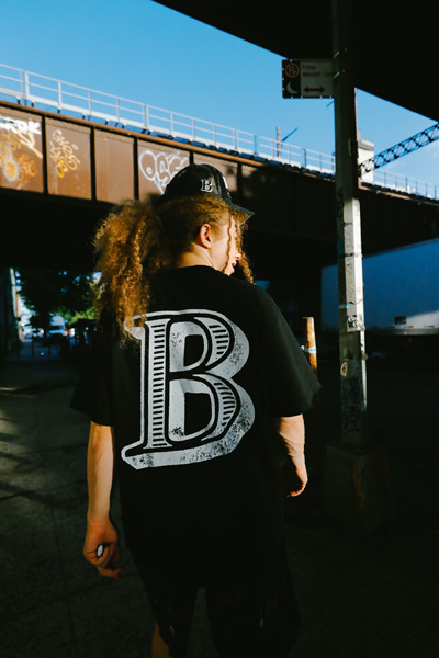 A person walking on the street